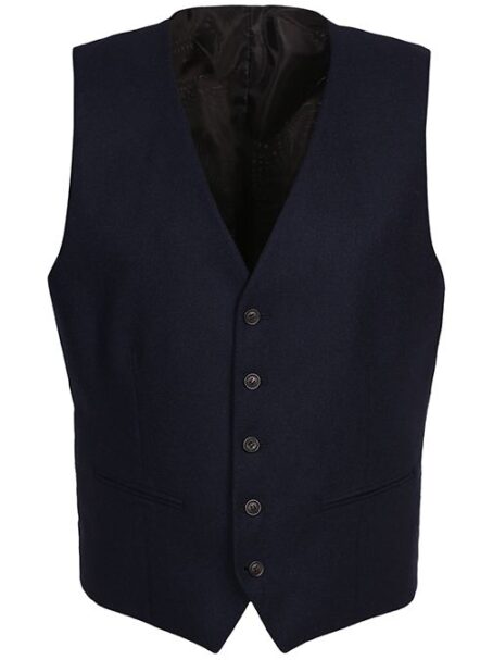 Shdone Myloiver Navy Waistcoat - Imagen 4