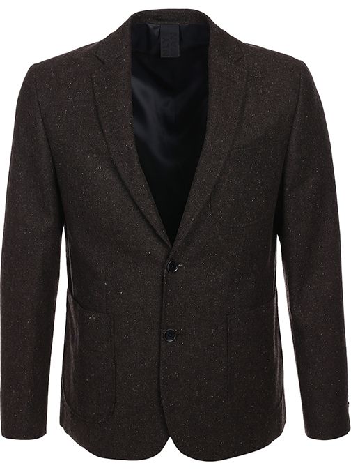 Slim Fit Tweed Blazer - Imagen 4