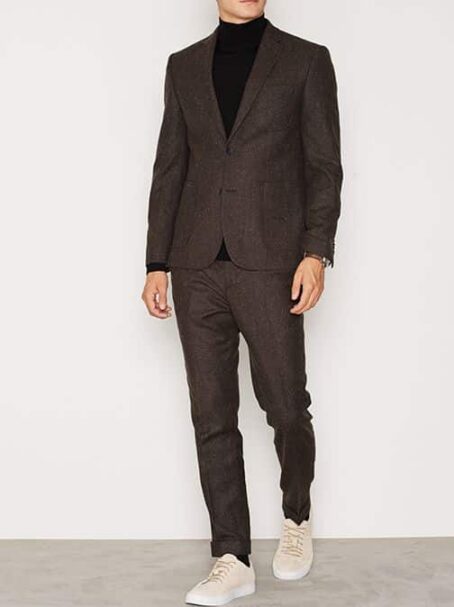Slim Fit Tweed Blazer - Imagen 3