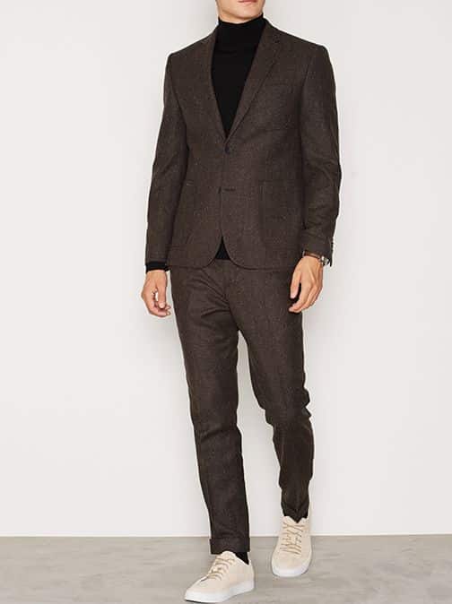 Slim Fit Tweed Blazer - Imagen 3